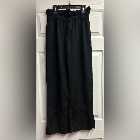 J. Crew Viscose/Lyocell/Linen Blend Paperbag Pants Size 6 - Picture 2 of 4